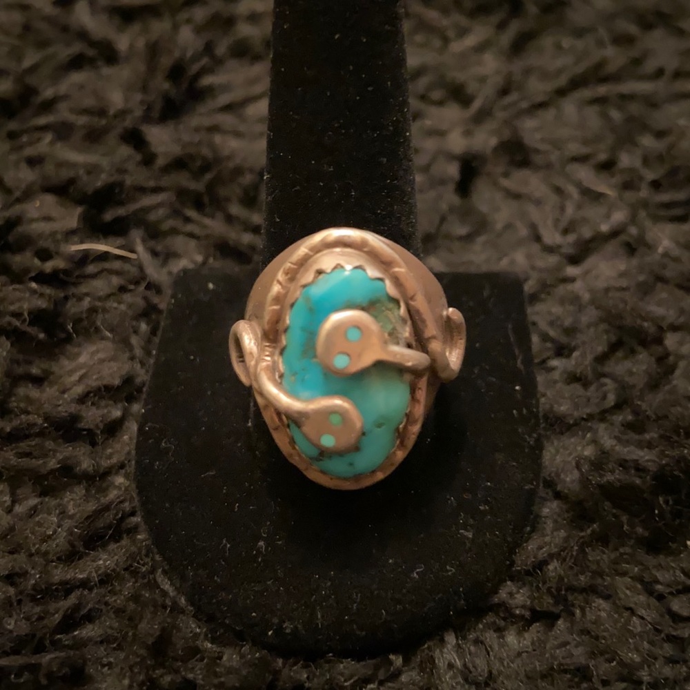 Native American Zuni Sterling ring
